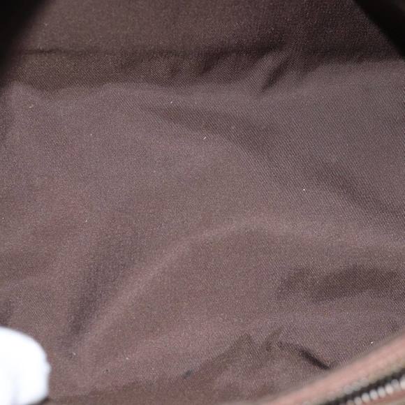 CHANEL New Travel Line Shoulder Bag Nylon Brown CC Auth th4868 - Picture 10 of 16